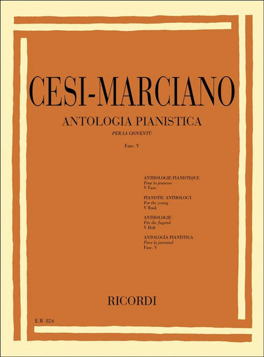 CESI-MARCIANO - Antologia Pianistica Fasc. V