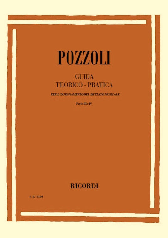 POZZOLI - Guida Teorico-Pratica Parte III E IV