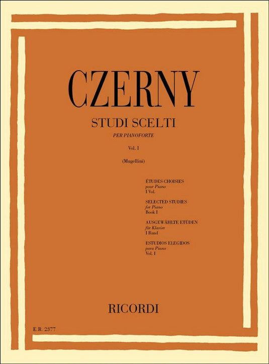 CZERNY – Studi Scelti - Vol. I