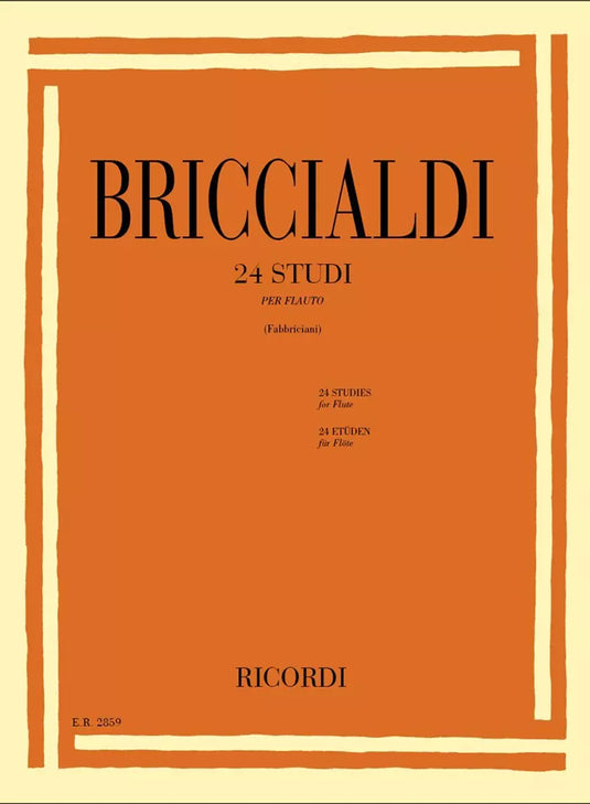BRICCIALDI - 24 Studi Per Flauto