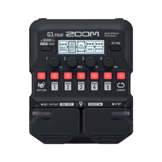 ZOOM G1 FOUR PEDALE